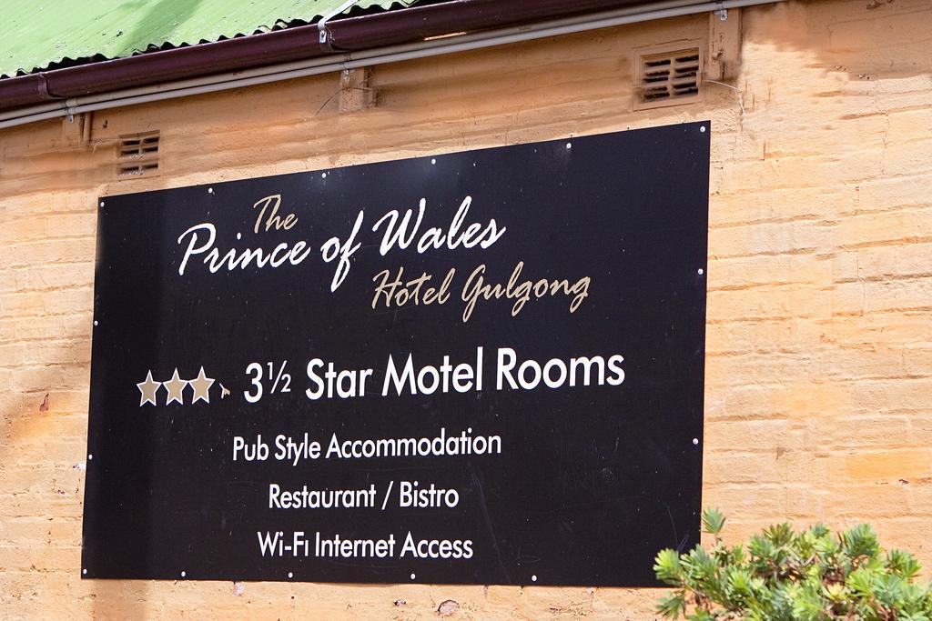 Prince Of Wales Hotel Gulgong Dış mekan fotoğraf